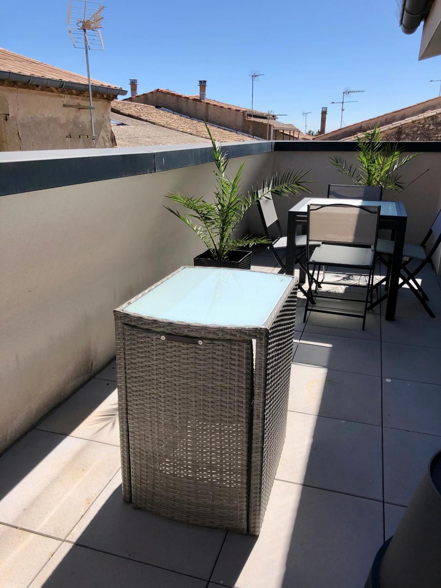 Duplex Jaden - 3 Pieces Climatise 80M2 Leilighet Villeveyrac Eksteriør bilde